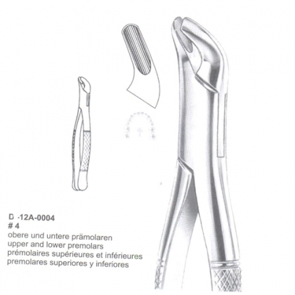 EXTRACTING FORCEPS (American Pattern)