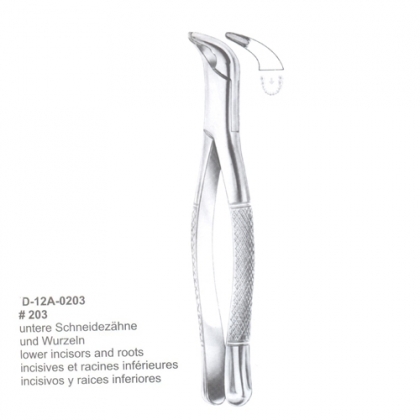 EXTRACTING FORCEPS (American Pattern)