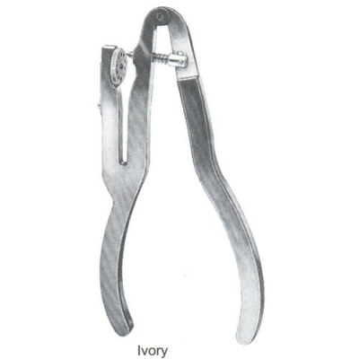 Rubber-Dam Punch Clamp Forceps