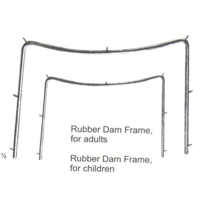 Rubber-Dam Punch Clamp Forceps