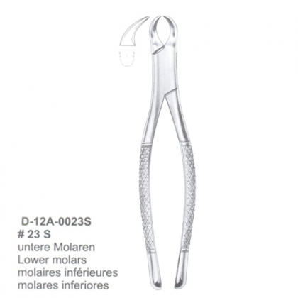 EXTRACTING FORCEPS (American Pattern)