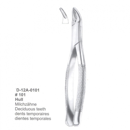 EXTRACTING FORCEPS (American Pattern)