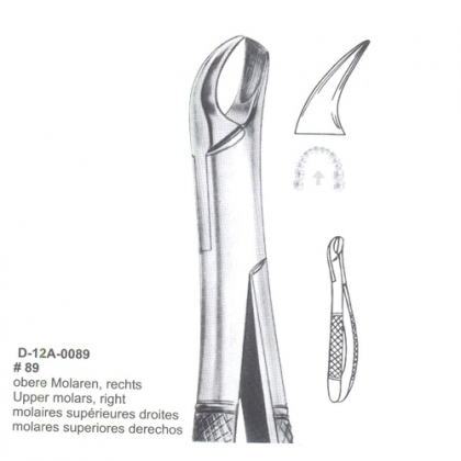 EXTRACTING FORCEPS (American Pattern)