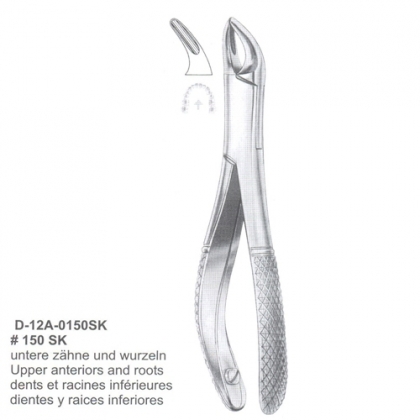 EXTRACTING FORCEPS (American Pattern)