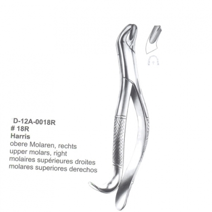 EXTRACTING FORCEPS (American Pattern)