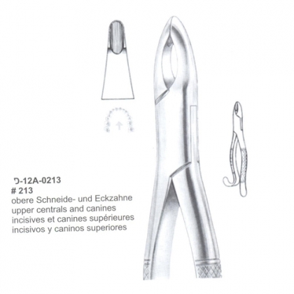 EXTRACTING FORCEPS (American Pattern)