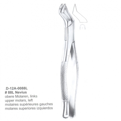 EXTRACTING FORCEPS (American Pattern)