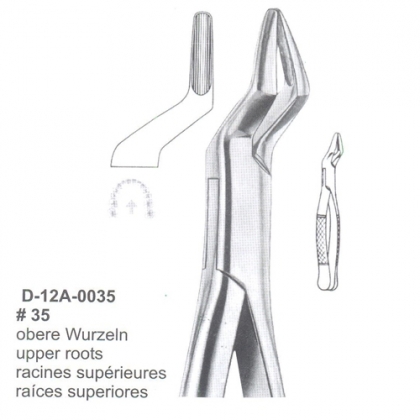 EXTRACTING FORCEPS (American Pattern)
