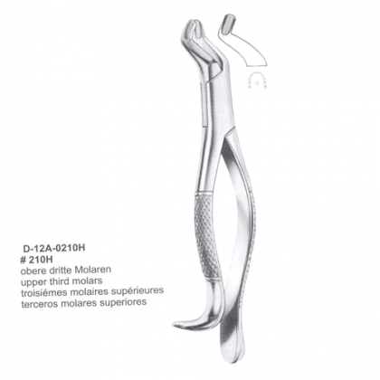 EXTRACTING FORCEPS (American Pattern)