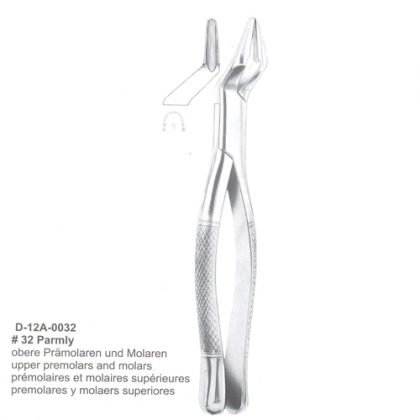 EXTRACTING FORCEPS (American Pattern)