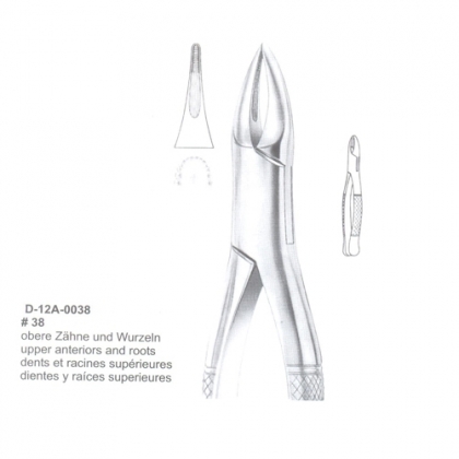 EXTRACTING FORCEPS (American Pattern)